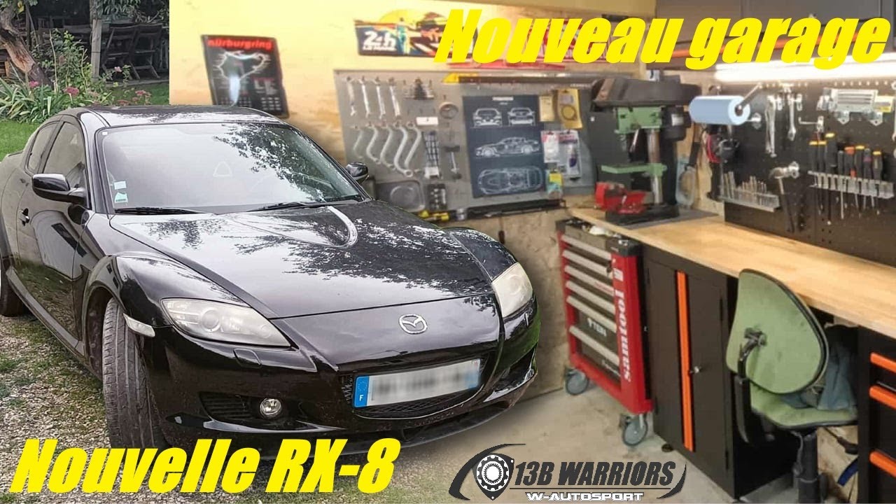 [RX8 192 STOCK] Nouveau projet RX8 avec W-Autosport & nouveau garage !!