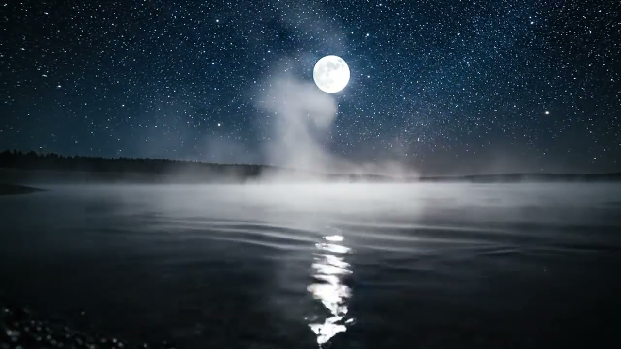 Gentle Thunderstorm Over the Lake – Relaxing Rain Sounds for Deep Sleep and Meditation