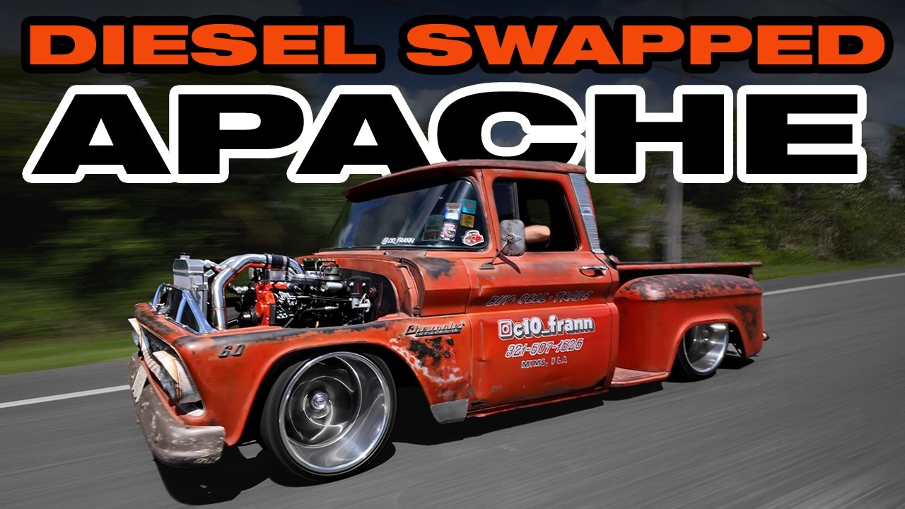 Turbo Diesel Swapped '60 Chevy Apache Truck