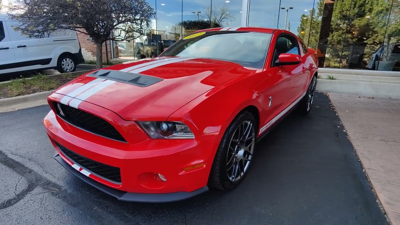 2012 Ford Mustang Shelby GT500 SVT Performance Pkg