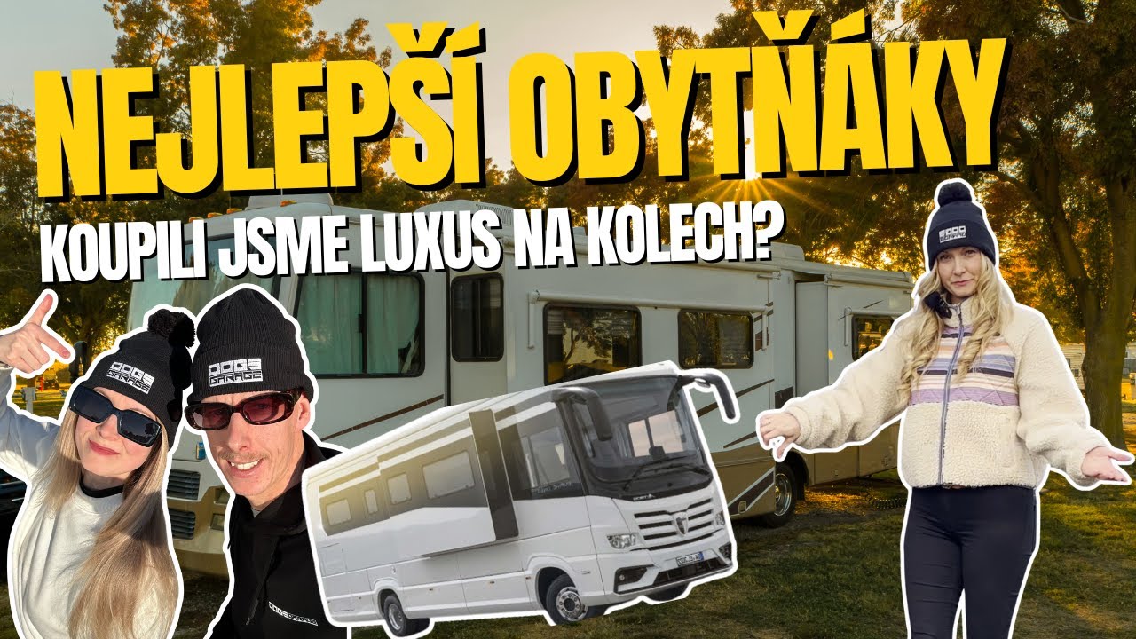 VLEZLI JSME DO NEJLUXUSNĚJŠÍHO OBYTŇÁKU SVĚTA! #caravaning 2025 