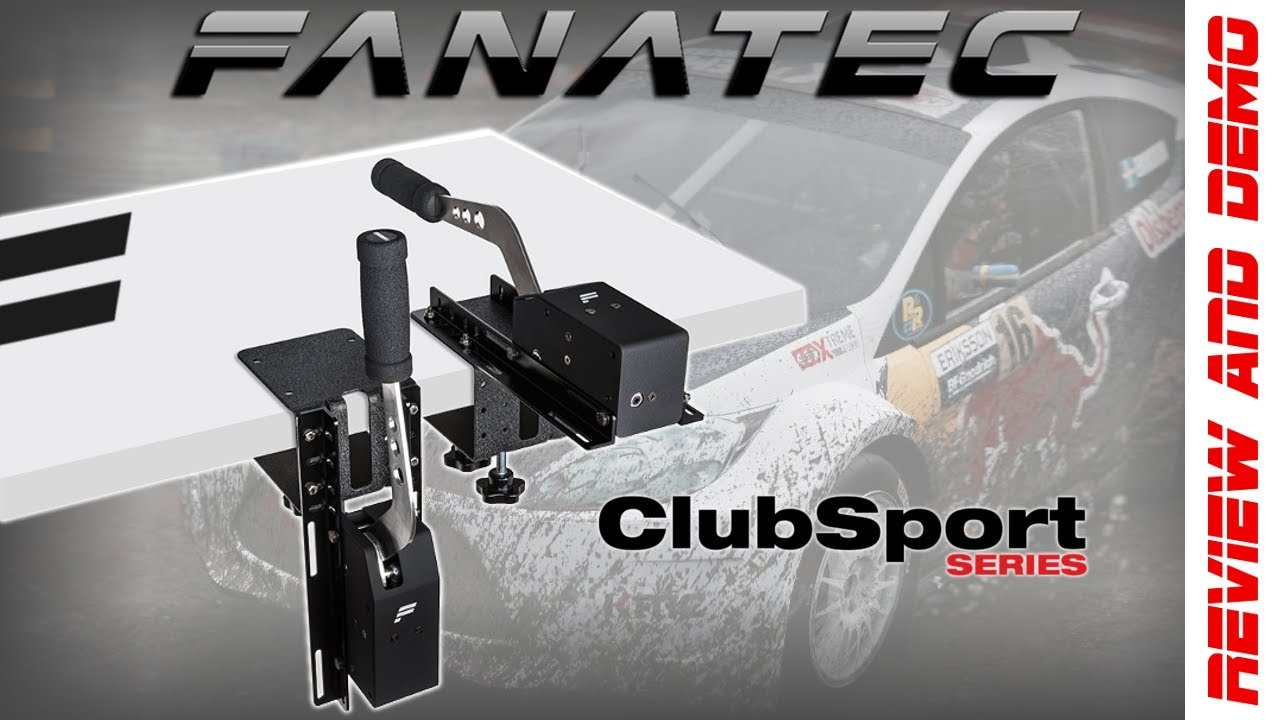 Fanatec Clubsport Handbrake v1.5 Review and Demo