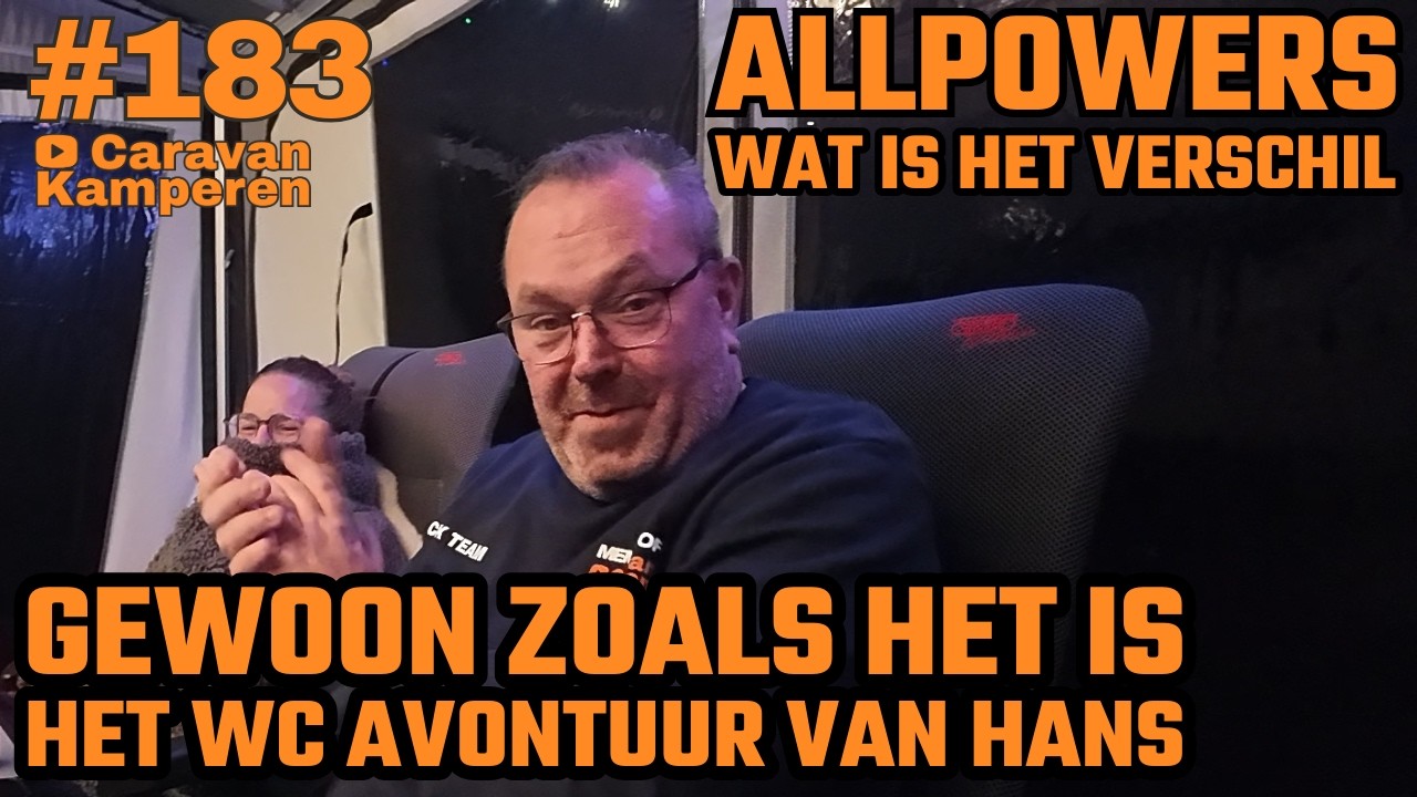 #vlog183 Hans WC chaos | Pannenkoek met MAYONAISE | ALLPOWERS #ad