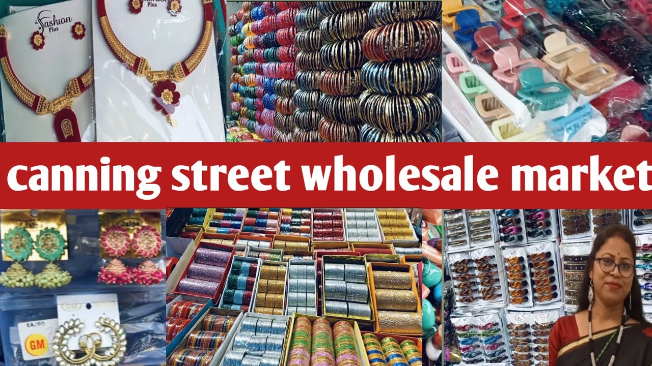 barabazar wholesale market || canning street wholesale market || #cosmetics market in Kolkata