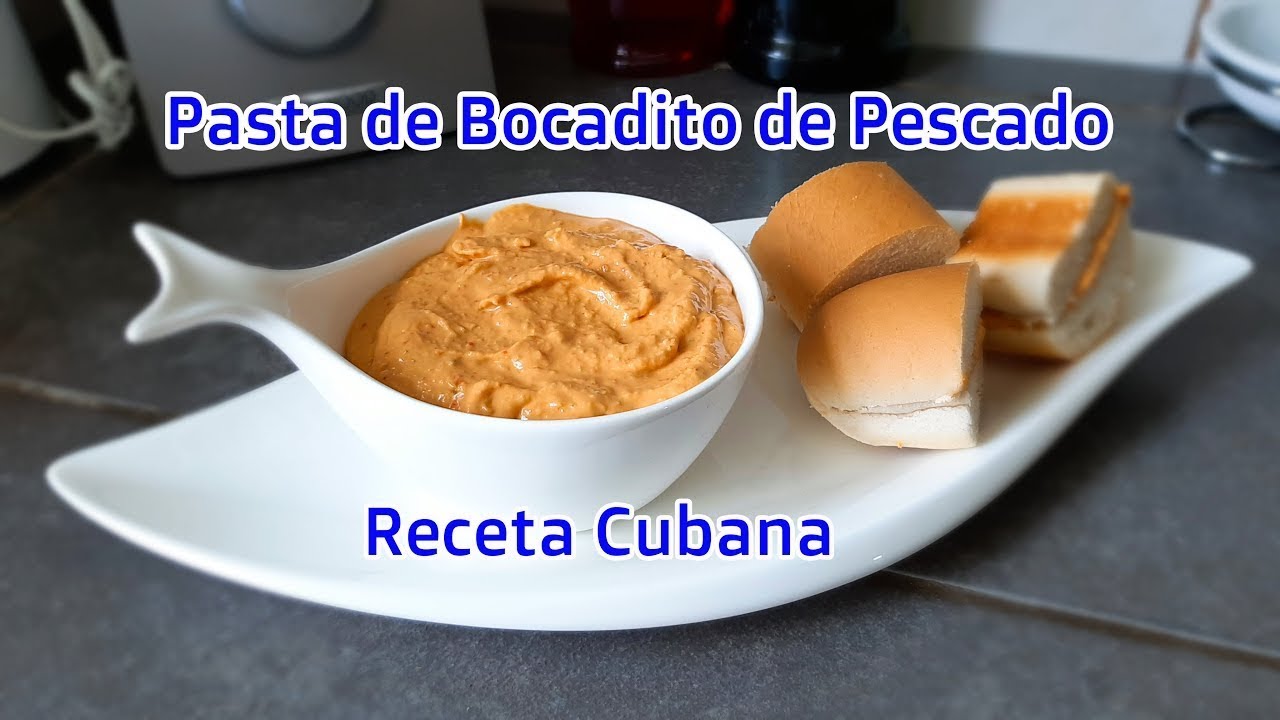 Pasta de Bocadito de Pescado a lo Cubano