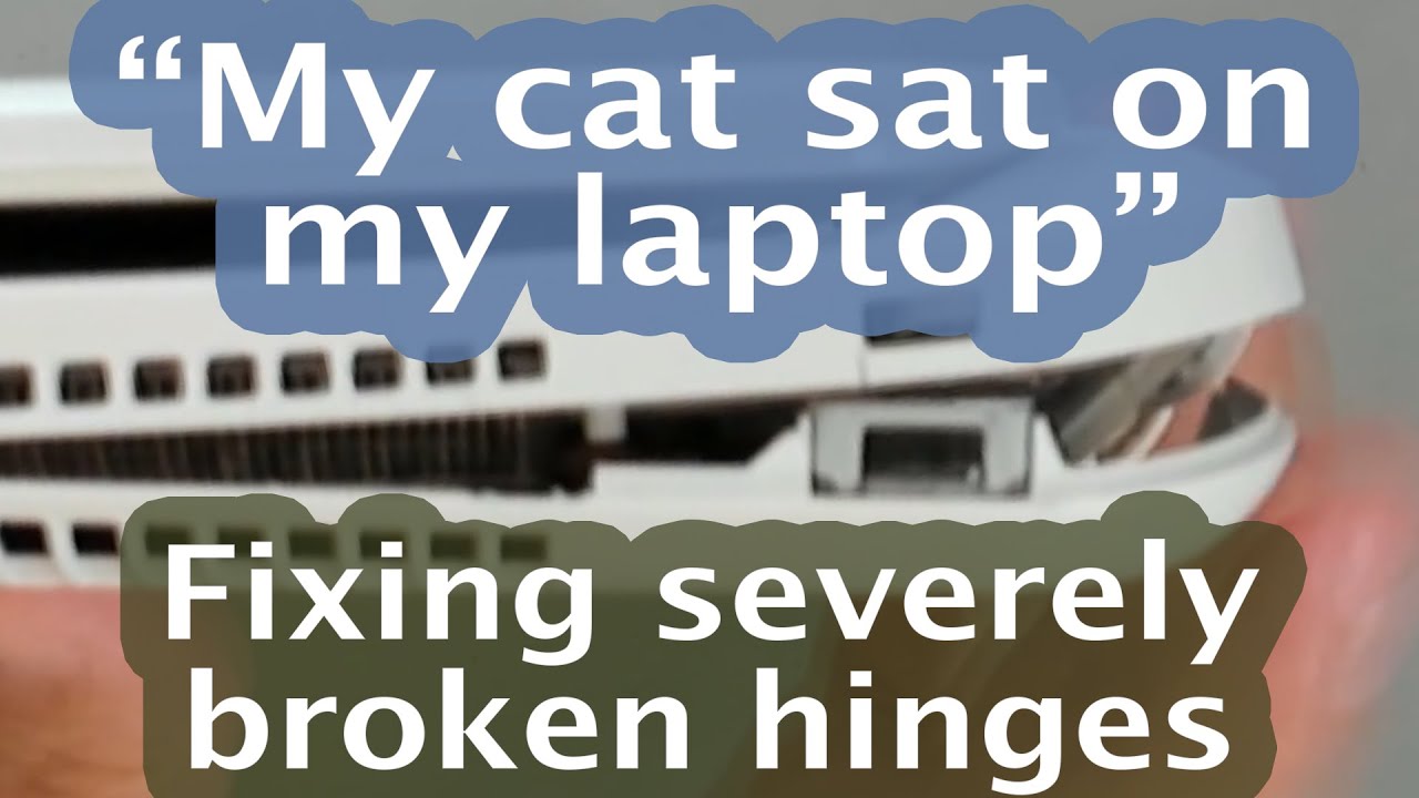 [64] Toshiba Satellite L50-B-1N8 - Broken hinges