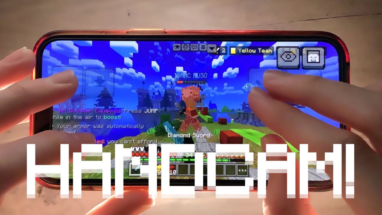 THE BEST Hive BedWars HANDCAM!