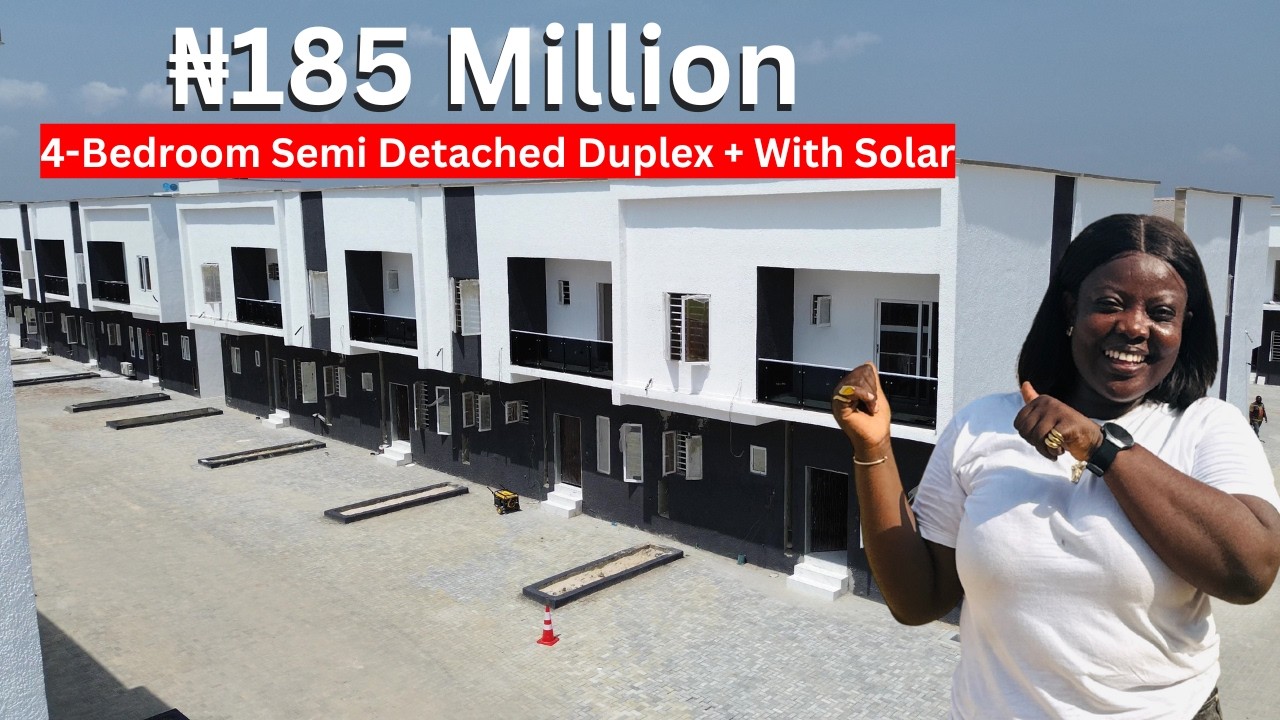 Inside Citadel Oasis ₦185M 4-Bedrm Semi-Detached Duplex + Solar Opposite Charterhouse British School