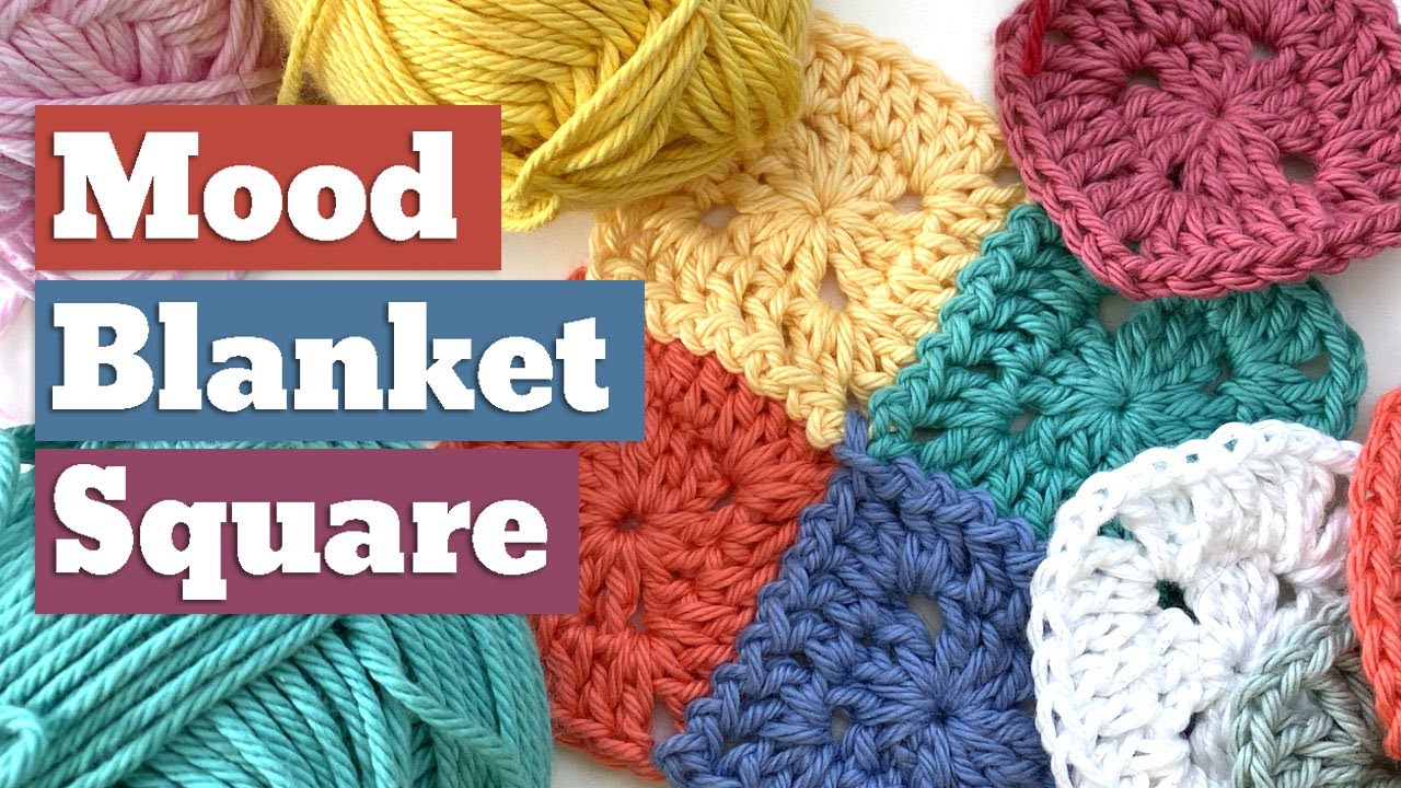 Solid Granny Square & JAYG 🌟 PERFECT for Temperature and Mood Blankets! 🤩