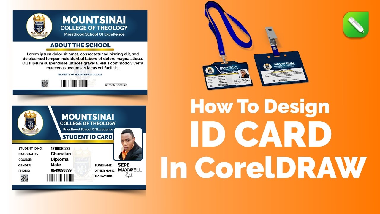 HOW TO DESIGN ID CARD IN CORELDRAW 2020