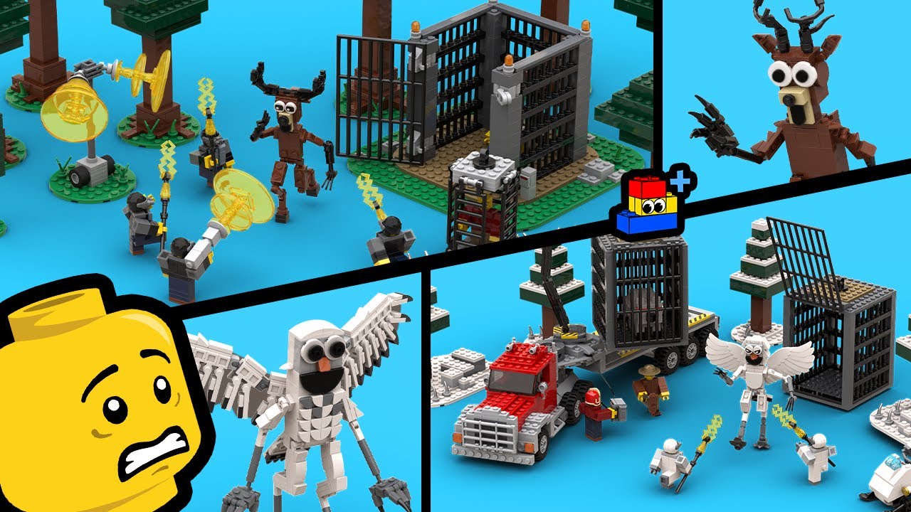 LEGO 99 Nights in the Forest: Capturing the Deer and Owl Playsets