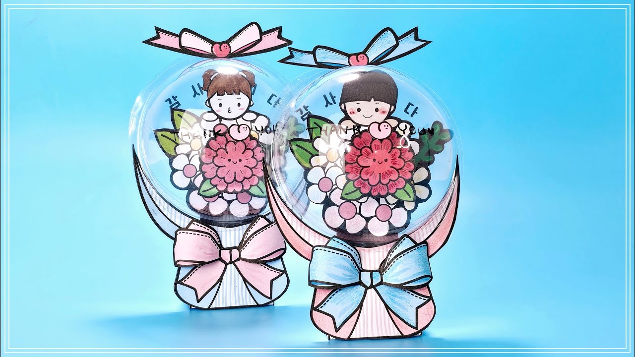 카네이션 풍선 꽃다발 / 어버이날, 스승의 날 선물