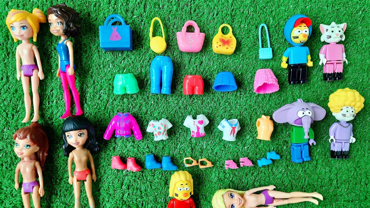 Kral Şakir Karakterleri Polly Pocketları Giydiriyor Kombinlerini Yapıyor