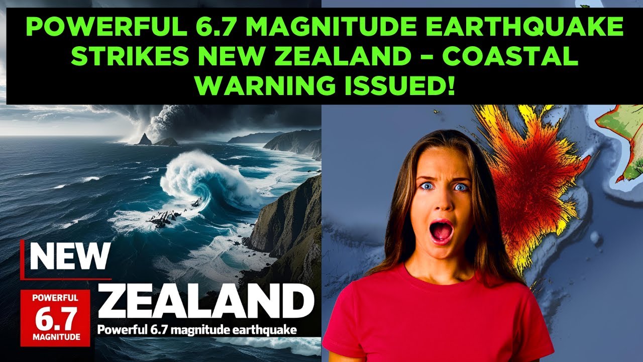 Powerful 6.7 Magnitude Earthquake Strikes New Zealand &ndash; Coastal Warning Issued!