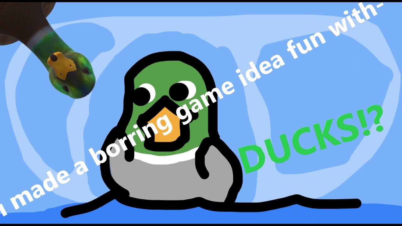 I am making a 2d game based around ducks!? (Brothers in Christ Game Dev)-Dev#1