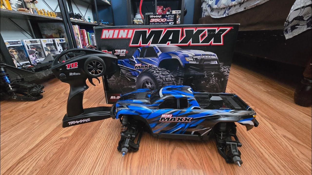 TRAXXAS MINI MAXX, GREAT LITTLE CAR 