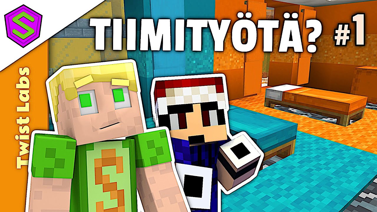 Surkeaa Tiimityötä! | Minecraft The Twist Labs w/ JKokki #1