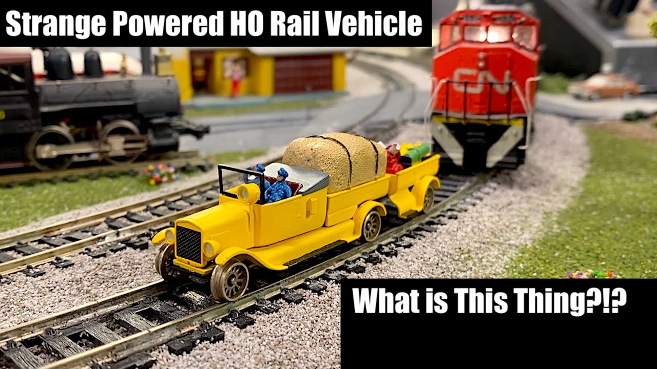 Strange HO Scale 1930s Rail Vehicle from eBay - What is This Thing!?!