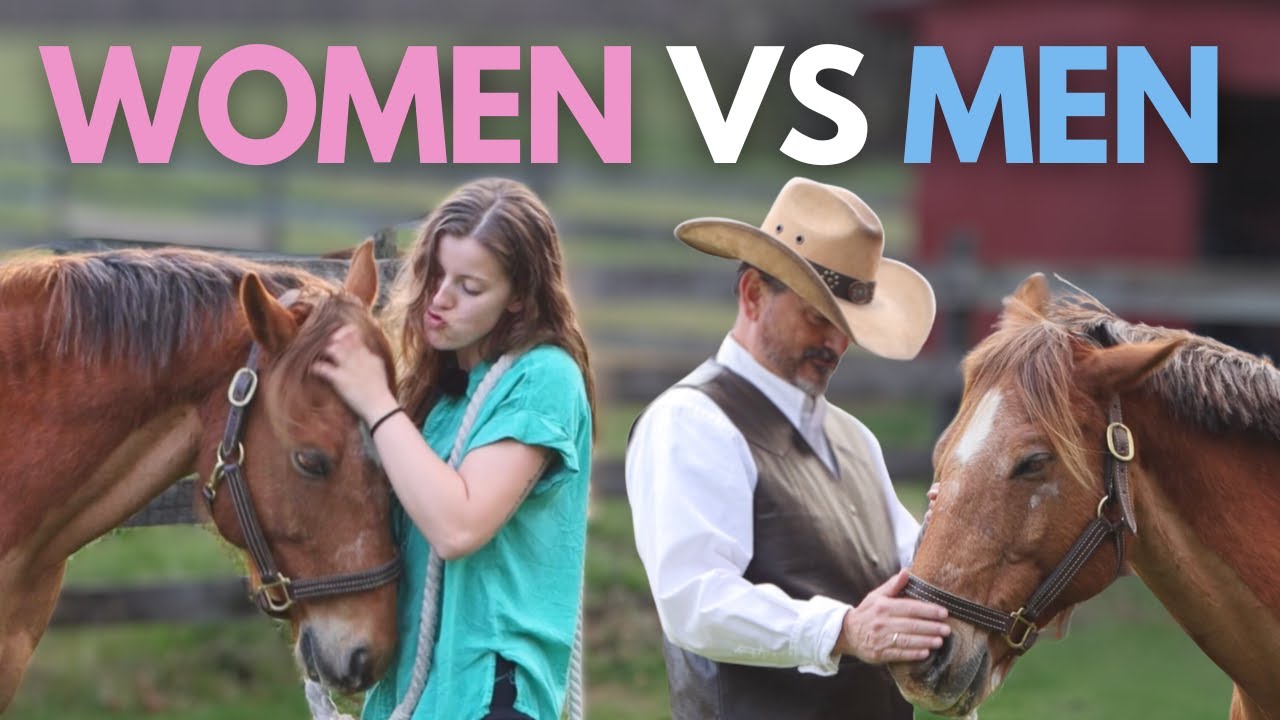 Women VS Men Equestrians (funny 🤣)