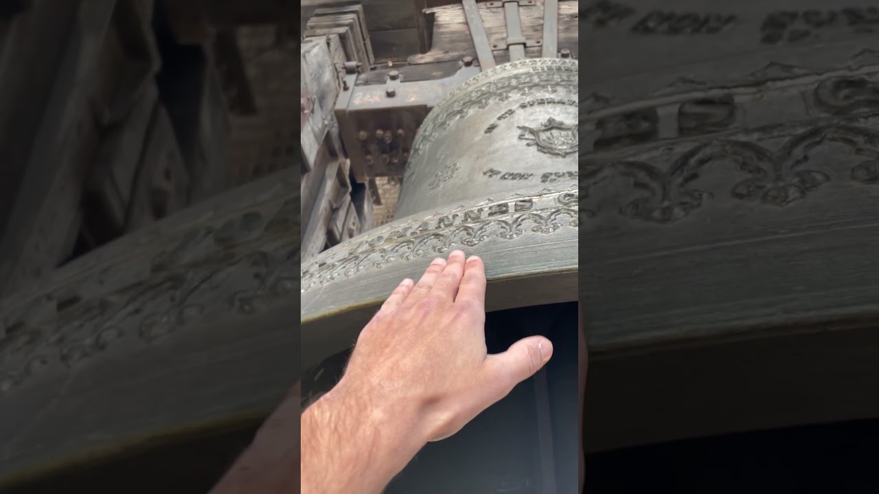 Campanile Cortina D’Ampezzo salita al campanile toccando le campane campanone grasmair isbruck