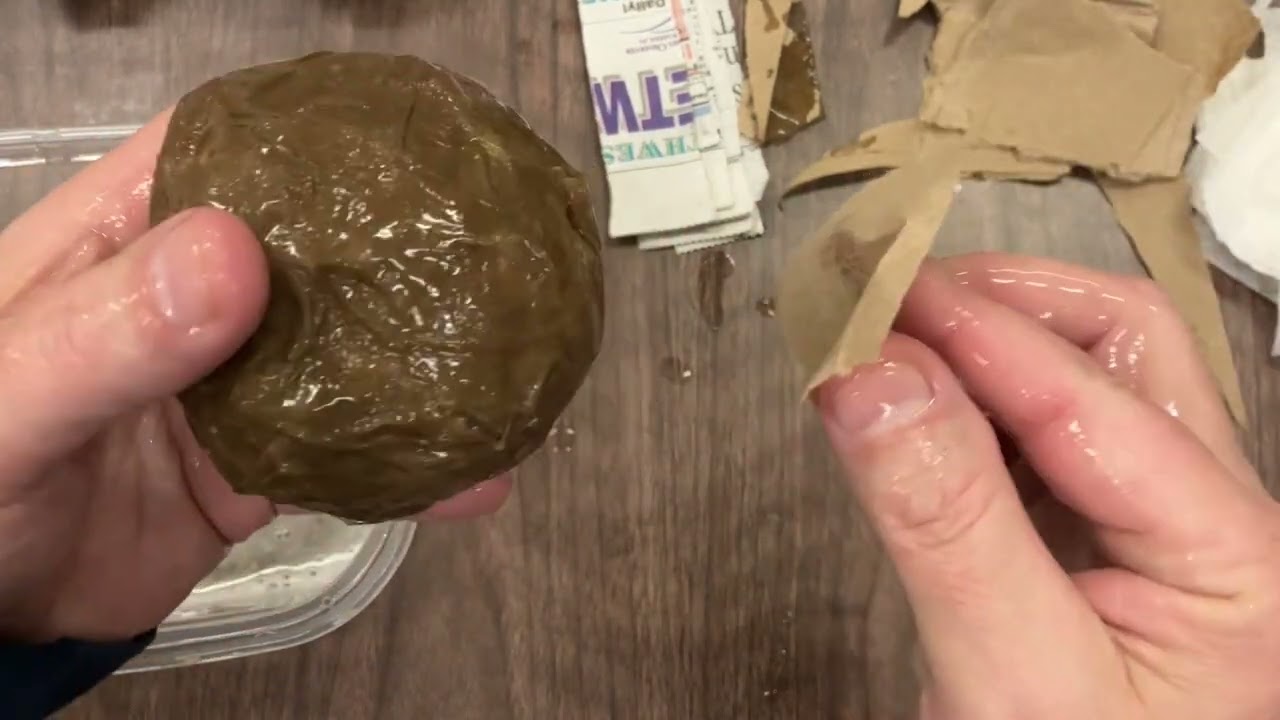 Paper Mache Rock