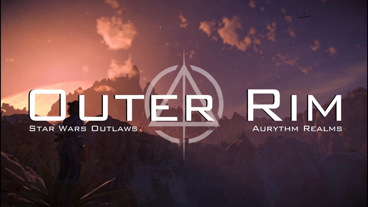 3 Hour Sci-Fi Night Ambience for Studying & Coding | Outer Rim Desert Sky