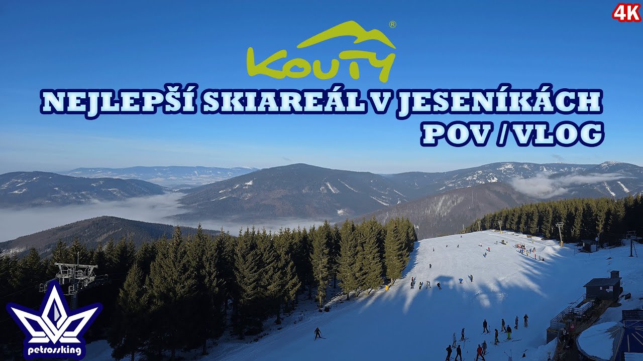 [VLOG] Nejlepší skiareál v Jeseníkách - Kouty 🏂