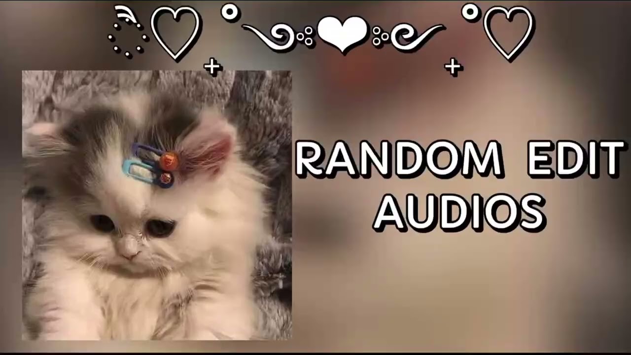 ⋆ random edit audios for you ⋆