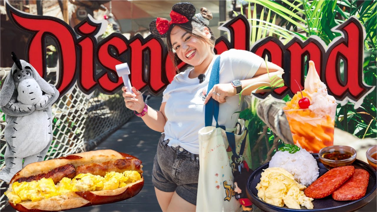 NEW BREAKFAST ITEMS AT DISNEYLAND | POOHS CORNER COLD TREATS