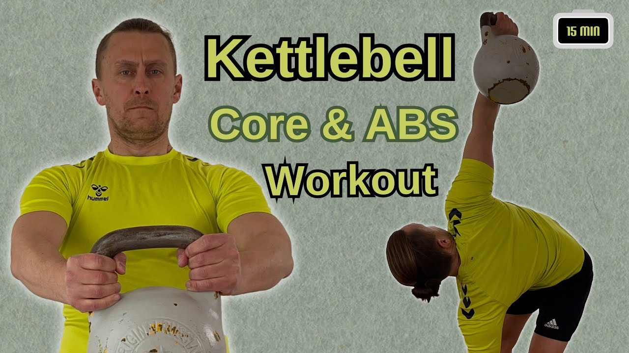 15 Minute Core / ABS Kettlebell Workout 