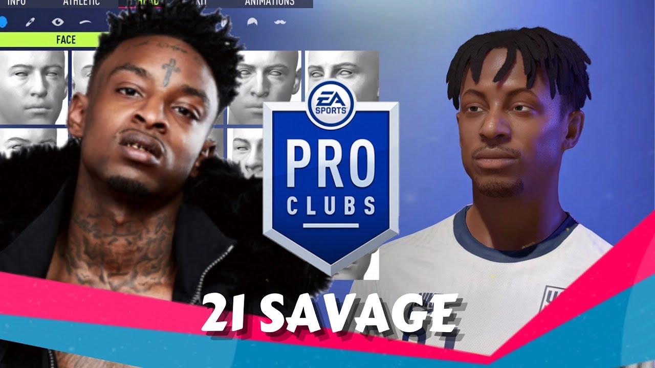 FIFA 22 21 Savage Pro Clubs Creation