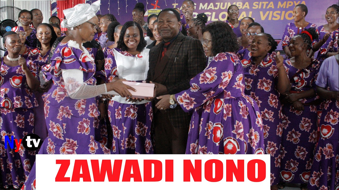 WANAWAKE WA TAG MANYUMBA SITA HAWAKO KINYONGE CHEKI ZAWADI WALIYO MZAWADIA MCHUNGAJI WAO