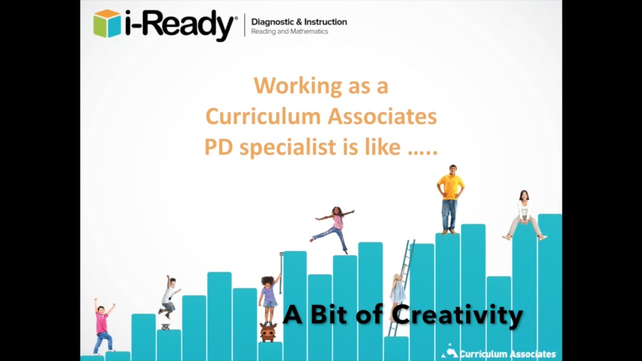 Working as a PD Specialist for CA is like ... a Bit of Creativity