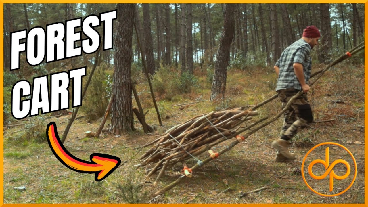 Как сделать TRAVOIS?! | Навыки выживания и кемпинга в лесу