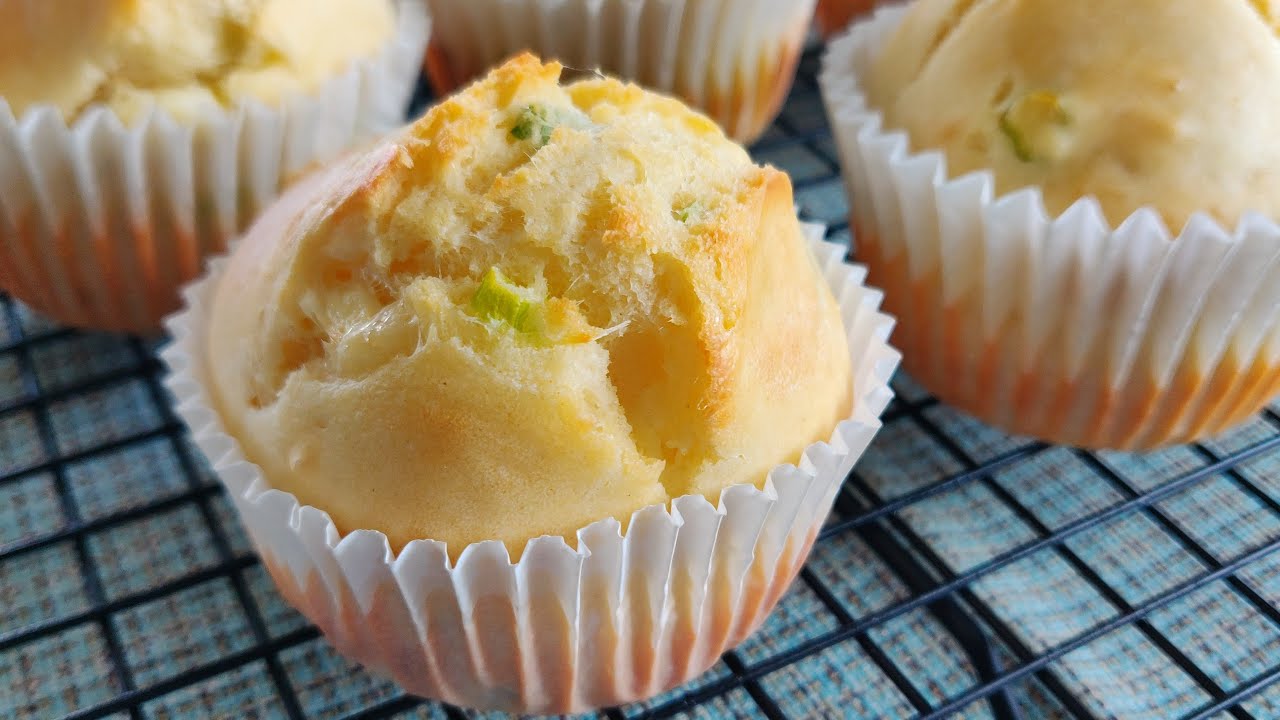 太香了！一定要试试这个起司玛芬，超简单| So delicious! Must try this cheese muffin recipe, super easy