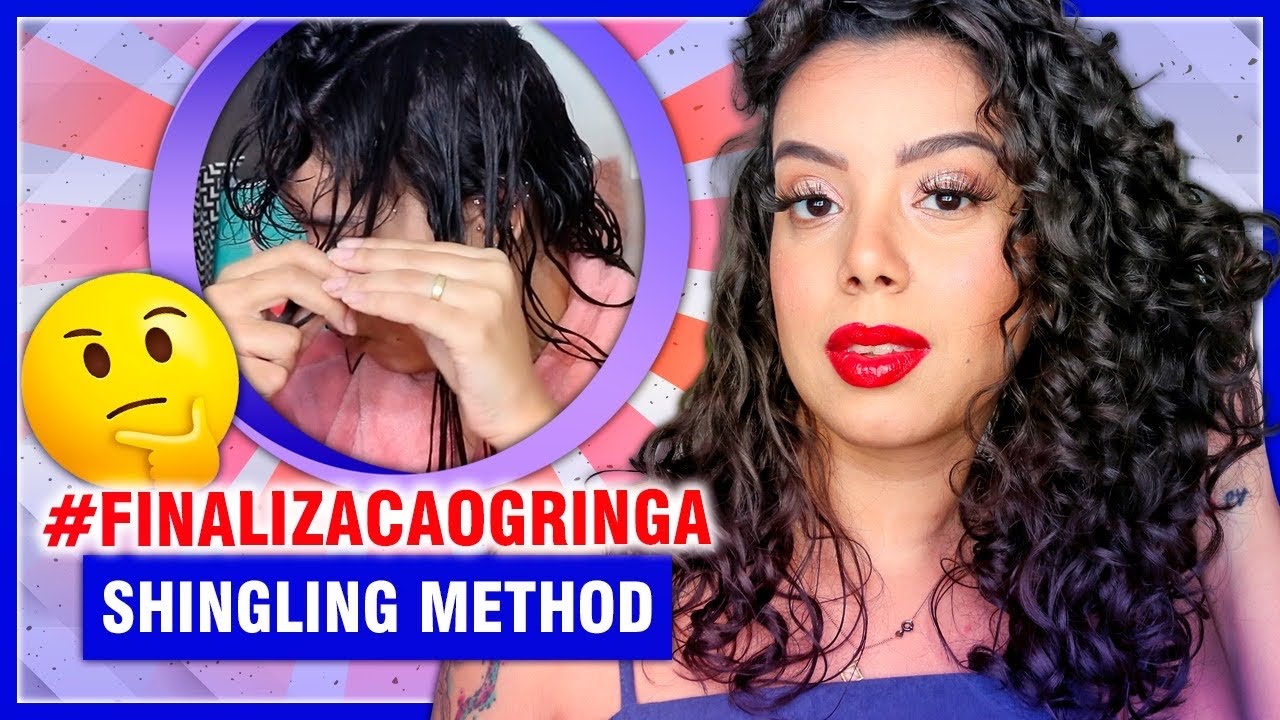 SHINGLING METHOD - FINALIZAÇÃO DE CABELOS CACHEADOS  PARA MUITA DEFINIÇÃO - Tamires Maia