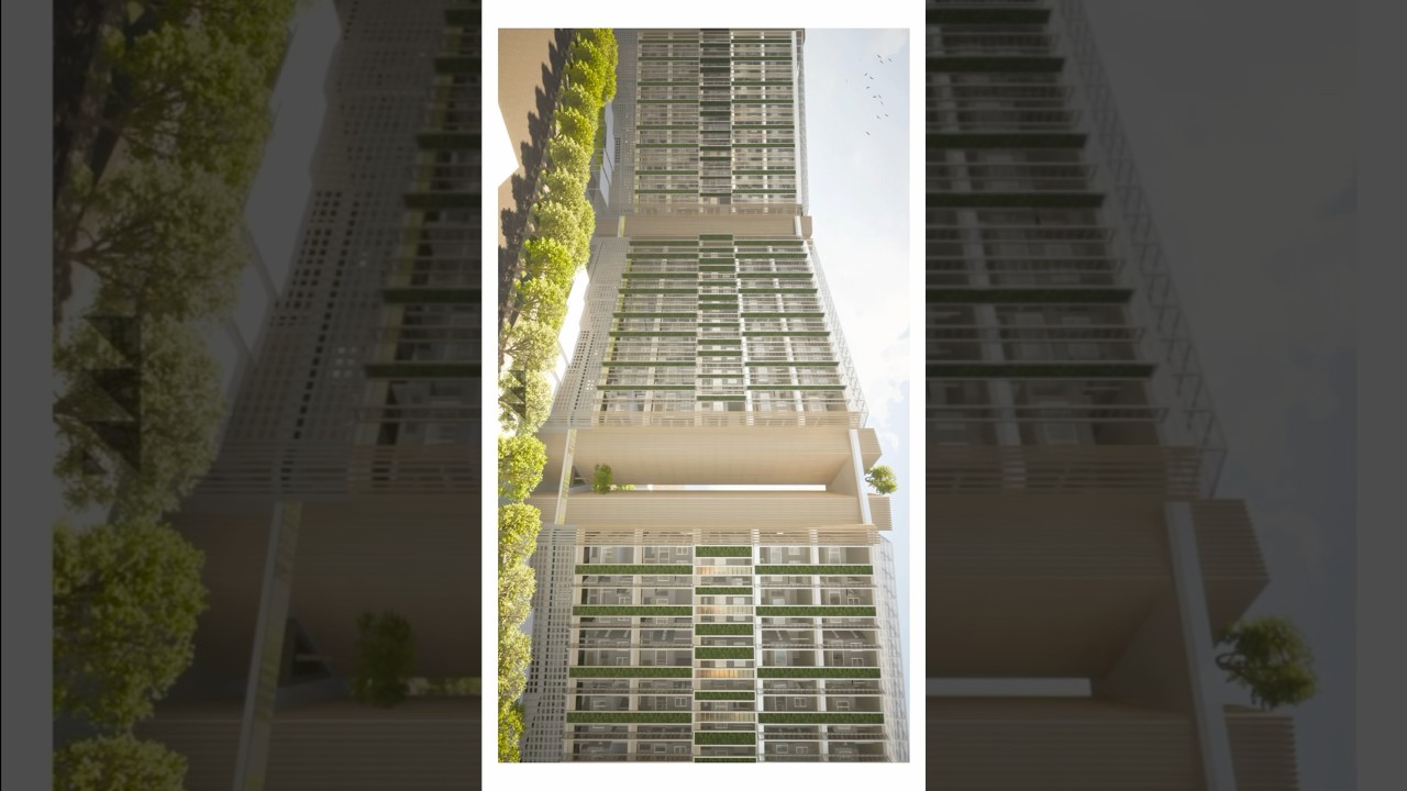 “Stacked housing with the feel of a landed home, energy and food-independent.” 