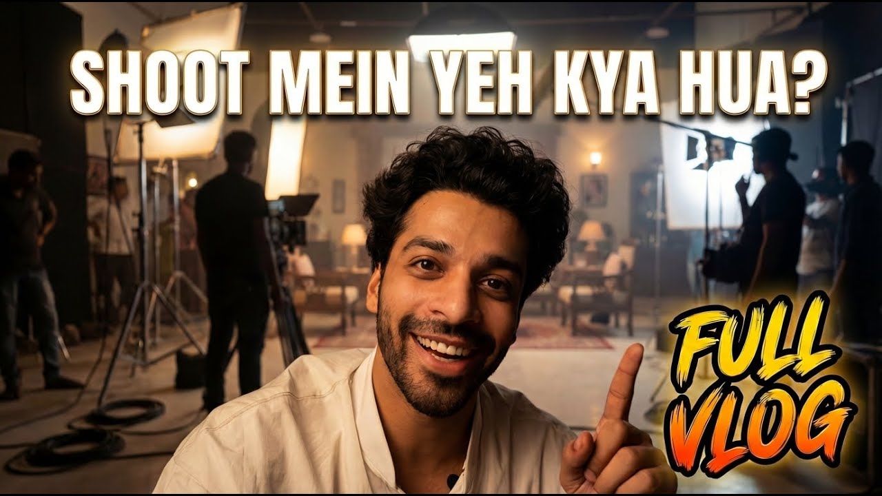 Shoot Mein Ye Kya Hua | Night Shift Shoot Vlog (11 PM–11 AM) ft. Sheel Verma