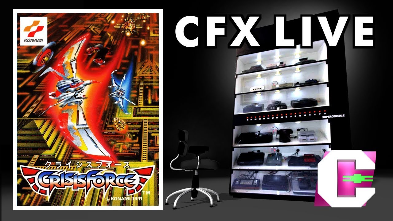 Crisis Force: A Konami Tem A Força No Famicom Por RGB! | CFX Live