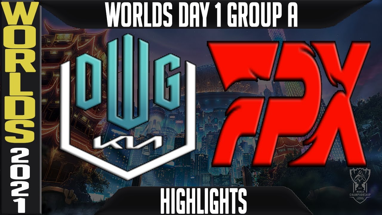 DK vs FPX Highlights | Worlds 2021 Day 1 Group A | Damwon KIA vs FunPlus Phoenix