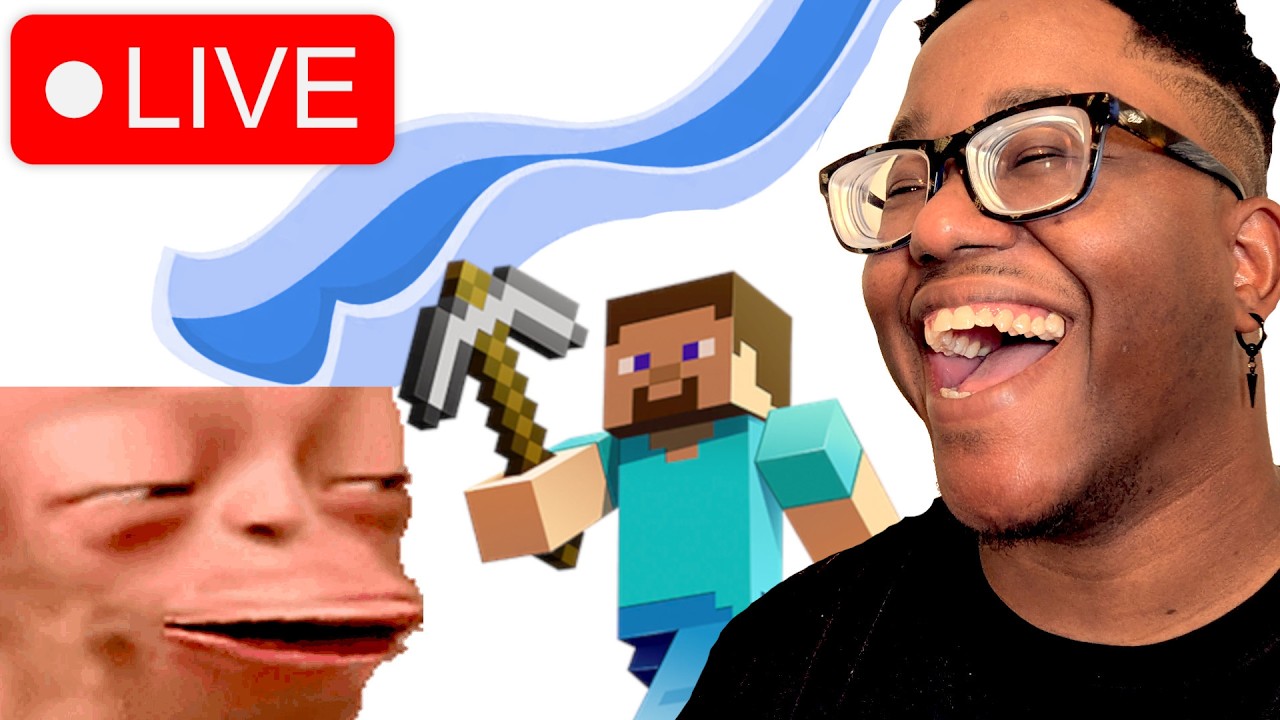 CLOSE TO 1K!!! MERRY MONDAY: Insane dad jokes, Waterpark Sim, and Minecraft!