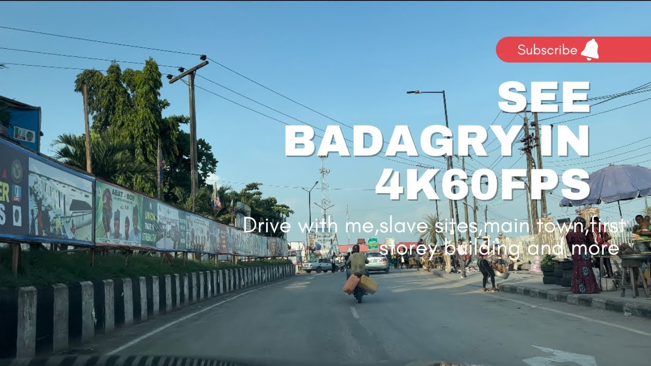 BADAGRY, Lagos Nigeria as seen in 2022￼|| Drive With Me #drivevlogs #lagosnigeria #drivethru