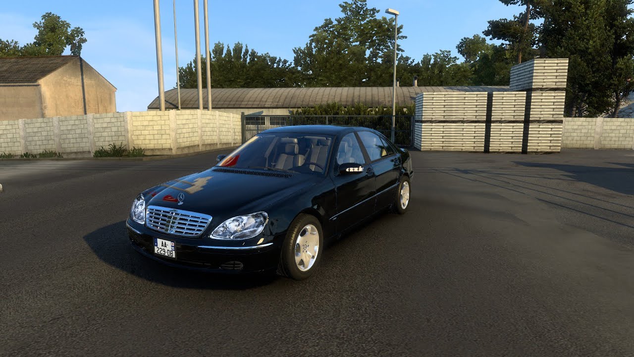Mercedes-Benz W220 S600-Euro Truck Simulator 2