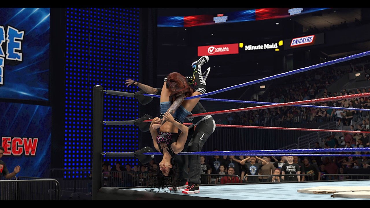 WWE 2K26 LITA VS AJ LEE VS MERCEDES MONE VS LOLA VICE ECW HARDCORE HEAVEN