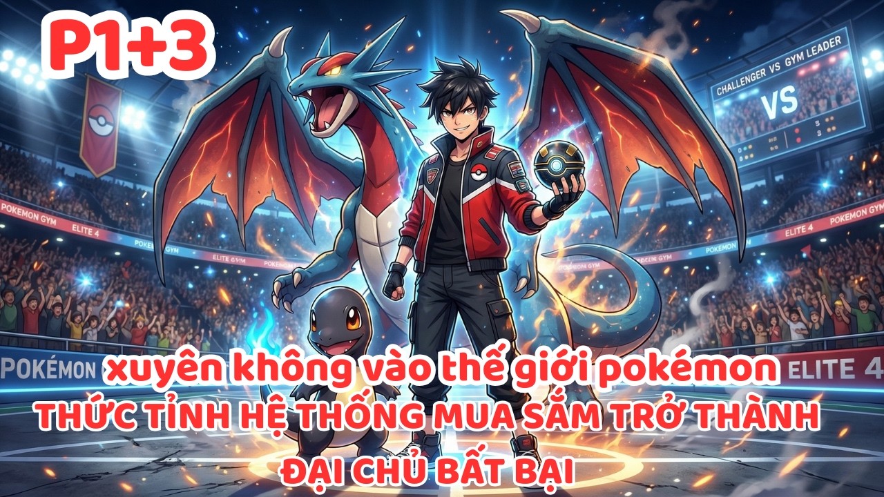 XUYÊN KHÔNG VÀO POKÉMON TA NHẬN HỆ THỐNG SIÊU MUA SẮM TA SỞ HỮU TOÀN POKES BÁN THẦN P1+3