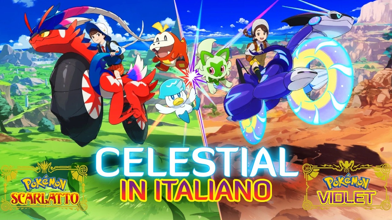 Celestial - Ed Sheeran | Pokémon Scarlatto e Violetto IN ITALIANO
