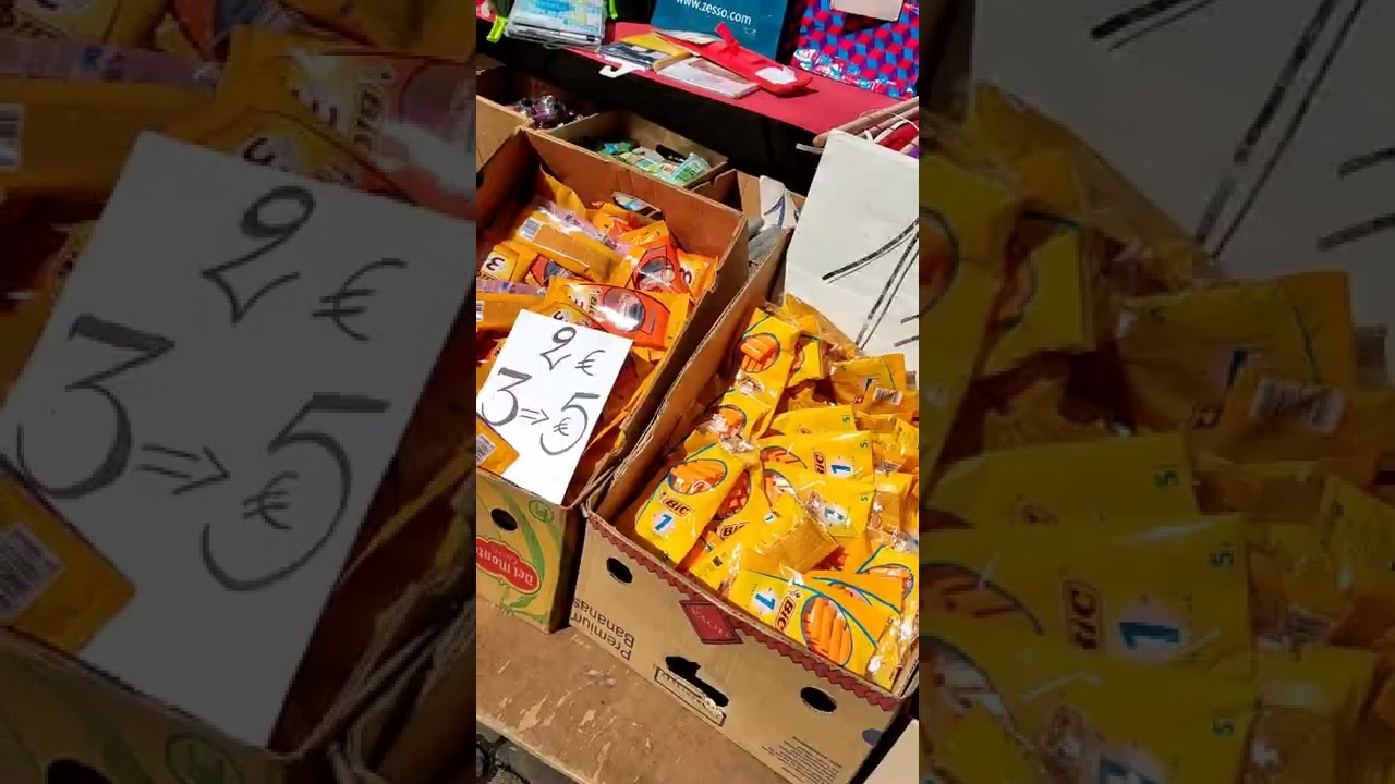 Un tour au marché de jeudi à Molenbeek(partie4)جولة بسوق الخميس