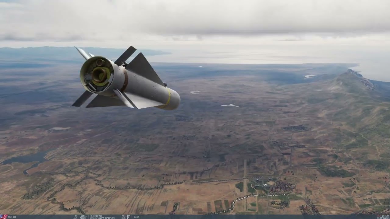Учебное пособие DCS F/A-18C 16 — Maverick E