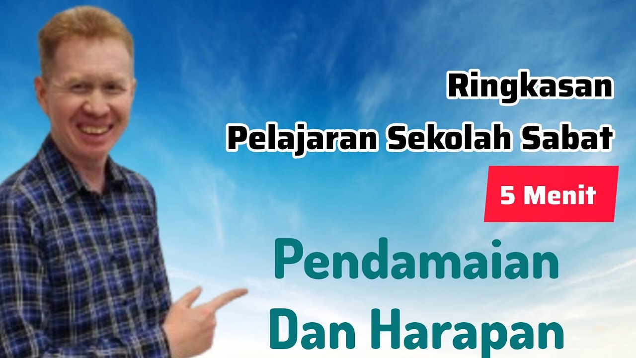 RPSS 5 Menit - PENDAMAIAN DAN HARAPAN - Pdt Reza Abraham 