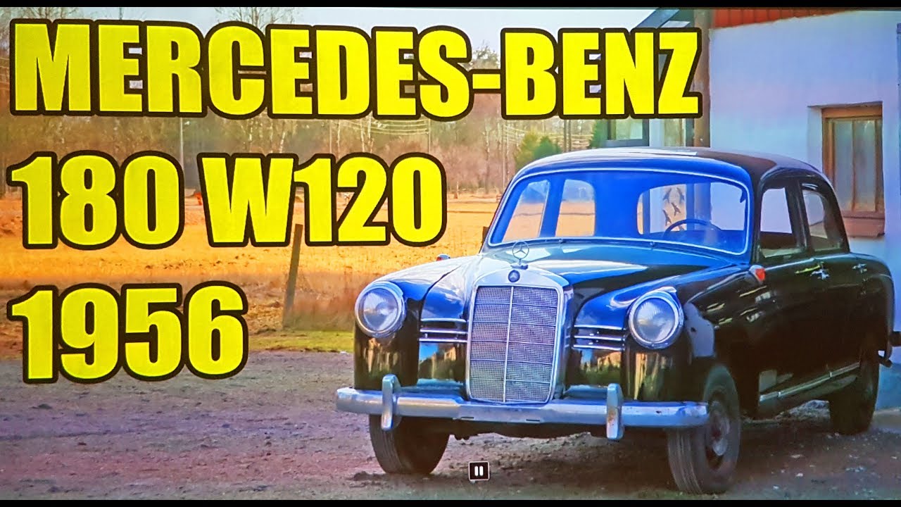 #15 Mercedes-Benz 180 1956 Ponton W120 Restoration Project Part 1